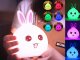 Verk LAMPKA NOCNA DLA DZIECI LED KRÓLIK PILOT RGB USB 11