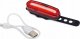 Verk LAMPKA ROWEROWA TYLNA TYŁ ŁADOWANA USB LED COB 8