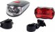 Verk OŚWIETLENIE ROWEROWE LED PRZÓD TYŁ LAMPKI 7+5 LED 10