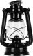 Iso Trade Lampa naftowa czarna 24cm 2
