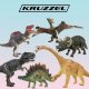 Figurka Kruzzel Dinozaury- figurki ruchome 6szt. Kruzzel 19745 5