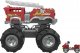 Mattel Hot Wheels Monster Trucks Mega - Pojazd do zbudowania 5-Alarm + łazik ATV Zestaw klocków HHD19 2