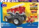 Mattel Hot Wheels Monster Trucks Mega - Pojazd do zbudowania 5-Alarm + łazik ATV Zestaw klocków HHD19 6