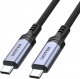 Kabel USB Unitek USB-C - USB-C 2 m Czarny (C14110GY-2M) 1