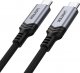 Kabel USB Unitek USB-C - USB-C 2 m Czarny (C14110GY-2M) 2