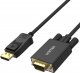 Adapter AV Unitek DisplayPort - D-Sub (VGA) czarny (Y-5118F) 1