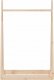 vidaXL vidaXL Wieszak na ubrania, 100x45x150 cm, lite drewno sosnowe 3