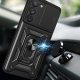 Hurtel Hybrid Armor Camshield etui do Samsung Galaxy S23 Ultra pancerny pokrowiec z osłoną na aparat czarne 2