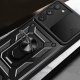 Hurtel Hybrid Armor Camshield etui do Samsung Galaxy S23 Ultra pancerny pokrowiec z osłoną na aparat czarne 6
