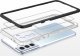 Hurtel Clear 3in1 etui do Samsung Galaxy S23 silikonowy pokrowiec z ramką czarne 3