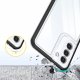 Hurtel Clear 3in1 etui do Samsung Galaxy S23 silikonowy pokrowiec z ramką czarne 4