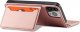 Hurtel Magnet Card Case etui Samsung Galaxy S23 pokrowiec z klapką portfel podstawka różowe 3