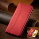 Hurtel Magnet Fancy Case etui Samsung Galaxy S23 Ultra pokrowiec z klapką portfel podstawka czerwone 10