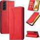 Hurtel Magnet Fancy Case etui Samsung Galaxy S23 Ultra pokrowiec z klapką portfel podstawka czerwone 11