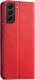 Hurtel Magnet Fancy Case etui Samsung Galaxy S23 Ultra pokrowiec z klapką portfel podstawka czerwone 2