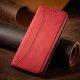 Hurtel Magnet Fancy Case etui Samsung Galaxy S23 Ultra pokrowiec z klapką portfel podstawka czerwone 7
