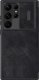Nillkin Nillkin Qin Leather Pro Case etui Samsung Galaxy S23 Ultra pokrowiec z klapką osłona na aparat czarne 1
