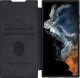 Nillkin Nillkin Qin Leather Pro Case etui Samsung Galaxy S23 Ultra pokrowiec z klapką osłona na aparat czarne 17