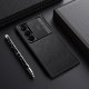 Nillkin Nillkin Qin Leather Pro Case etui Samsung Galaxy S23 Ultra pokrowiec z klapką osłona na aparat czarne 3