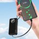 Powerbank Dudao Dudao powerbank 10000mAh 1xUSB-A / 1xUSB-C 22.5W z wbudowanym kablem 1xLightning / 1xUSB-C czarny (K15sB) 5