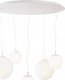Lampa wisząca Maytoni Wisząca lampa kulista Basic Form MOD321PL-05W1 na linkach biała 1