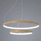 Lampa wisząca Thoro Wisząca lampa rings Rio TH.268 Thoro LED 80W 4000K do jadalni złota 1