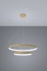 Lampa wisząca Thoro Wisząca lampa rings Rio TH.268 Thoro LED 80W 4000K do jadalni złota 2