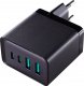Ładowarka Joyroom Ładowarka sieciowa Joyroom TCG02 GaN 67W 4-port (2x USB, 2x USB C) czarna + kabel USB-C/USB-C 100W 1.2m 16