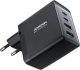Ładowarka Joyroom Ładowarka sieciowa Joyroom TCG02 GaN 67W 4-port (2x USB, 2x USB C) czarna + kabel USB-C/USB-C 100W 1.2m 19