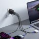 Ładowarka Joyroom Ładowarka sieciowa Joyroom TCG02 GaN 67W 4-port (2x USB, 2x USB C) czarna + kabel USB-C/USB-C 100W 1.2m 8