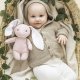 Teddykompaniet Pluszak króliczek Elina, różowy 20cm 1