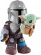 Mattel Pluszaki z funkcją Star Wars Klan dwóch Grogu i Mandalorianin 1