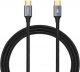 Kabel USB T-Phox USB-C - USB-C 1 m Czarny (TPRZ008319) 1