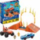 Mattel Mega Hot Wheels Monster Trucks Tiger Shark Kaskaderski skok HKF88 1