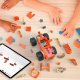 Mattel Mega Hot Wheels Monster Trucks Tiger Shark Kaskaderski skok HKF88 3
