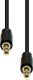 Kabel ProXtend Jack 3.5mm - Jack 3.5mm 0.5m czarny (M4S-005) 1