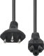 Kabel zasilający ProXtend ProXtend Power Cord Brazil to C5 2M Black 1