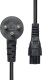 Kabel zasilający ProXtend ProXtend Power Cord Israel to C5 2M Black 1