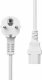 Kabel zasilający ProXtend ProXtend Power Cord Schuko Angled to C13 1M White 1