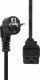 Kabel zasilający ProXtend ProXtend Power Cord Schuko Angled to C19 1M 1