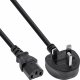Kabel zasilający InLine InLine® Power cable UK/England plug to 3pin IEC C13, black, 2m 1