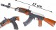 Karabin Na Kulki AK-47 KAŁASZNIKOW ASG+ Granat+2 Tarcze 7
