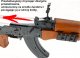 Karabin Na Kulki AK-47 ASG + dwie tarcze 6