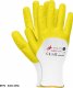 R.E.I.S. GRIPON - Rękawice ochronne, powlekane - biało-żółty 10 1