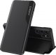 Hurtel Eco Leather View Case etui do Samsung Galaxy S23 Ultra z klapką podstawka czarne 1