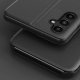 Hurtel Eco Leather View Case etui do Samsung Galaxy S23 Ultra z klapką podstawka czarne 8