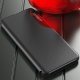 Hurtel Eco Leather View Case etui do Samsung Galaxy S23 Ultra z klapką podstawka czarne 9