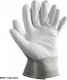 R.E.I.S. RTEPO - Rękawice ochronne wykonane z poliestru (ścieg 13), powlekane poliuretanem - biało-biały 8 2