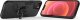 Hurtel Ring Armor etui do iPhone 14 Pro Max pancerny pokrowiec uchwyt magnetyczny ring czarne 13