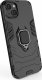 Hurtel Ring Armor etui do iPhone 14 Pro Max pancerny pokrowiec uchwyt magnetyczny ring czarne 15